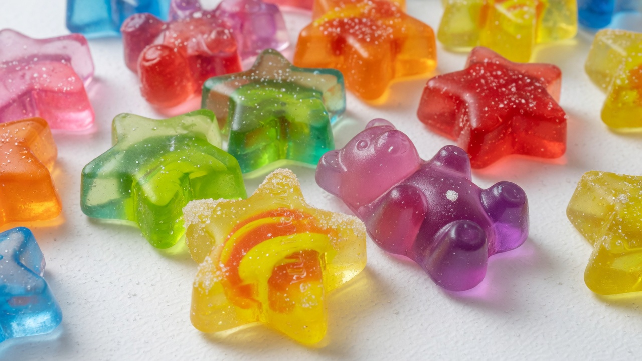 Happi gummies up close